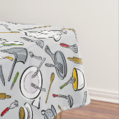 台所はパターンに用具を使います テーブルクロス (インサイチュ)