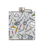 台所はパターンに用具を使います フラスク (裏面)