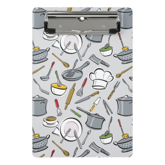 台所はパターンに用具を使います ミニクリップボード (正面)