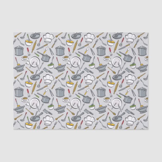 台所はパターンに用具を使います 薄葉紙 (正面)