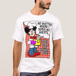 台所を愛最高のす Tシャツ