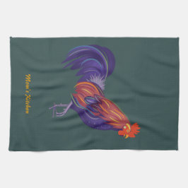 台所オンドリタオル キッチンタオル