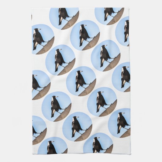 台所カササギ キッチンタオル (縦)