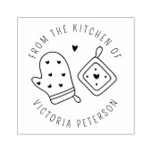 台所カスタムからの ラバースタンプ (インプリント)