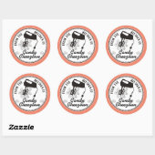 台所カスタムから来る色の電気ミキサー ラウンドシール (シート)