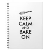 台所ギフトはレシピのノートで焼けるために穏やか保ちます ノートブック (正面)