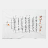 台所タオルかのだれの靴の詩 キッチンタオル (横)