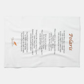 台所タオルのポラリスの詩 キッチンタオル (横)