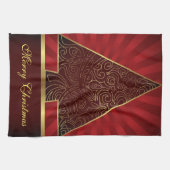 台所タオルのメリークリスマス キッチンタオル (横)