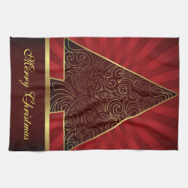 台所タオルのメリークリスマス キッチンタオル