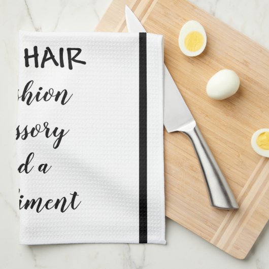 台所タオルの犬の毛ファッション小物 キッチンタオル (四つ折り)