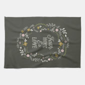 台所タオルの聖書の聖なる書物、経典の信頼の希望愛 キッチンタオル (横)