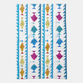 台所タオルの魚の学校 キッチンタオル (縦)