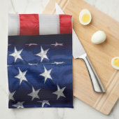 台所タオルアメリカの旗 キッチンタオル (四つ折り)