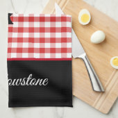 台所タオルイエローストーンのバッファロー キッチンタオル (四つ折り)