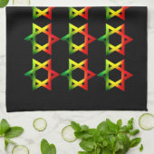 台所タオルダビデの星 キッチンタオル (折り畳み)