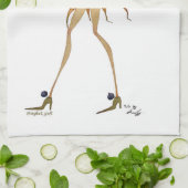 台所タオル"にんじん" キッチンタオル (折り畳み)