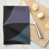 台所タオル-黙した雨の「振子」 キッチンタオル (四つ折り)