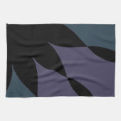 台所タオル-黙した雨の「振子」 キッチンタオル (横)