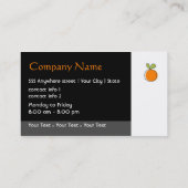 台所デザインの名刺 名刺 (裏面)