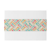 台所パターン3 招待状ベリーバンド (裏面例)