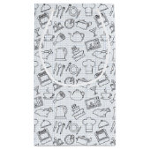 台所パターン4 スモールペーパーバッグ (裏面)