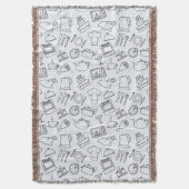 台所パターン4 スローブランケット (正面縦)