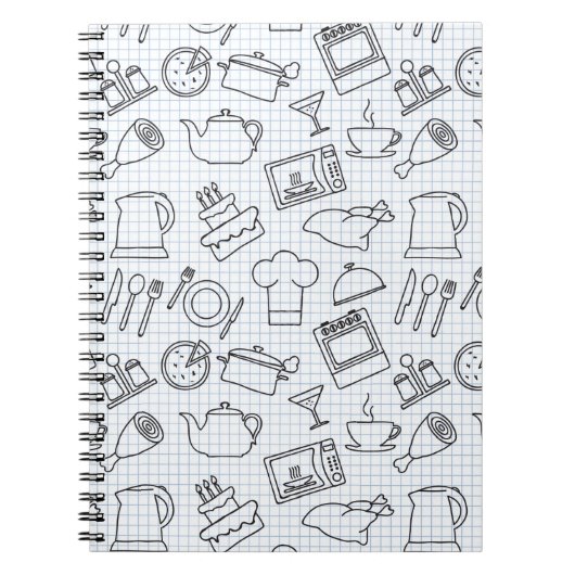 台所パターン4 ノートブック (正面)