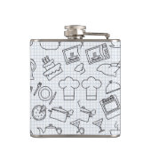 台所パターン4 フラスク (裏面)