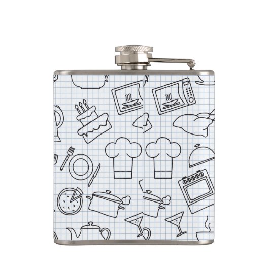 台所パターン4 フラスク (裏面)