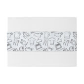 台所パターン4 招待状ベリーバンド (裏面例)