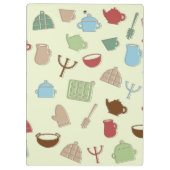 台所パターン クリップボード (裏面)