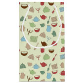 台所パターン スモールペーパーバッグ (裏面)