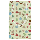 台所パターン スモールペーパーバッグ (正面)