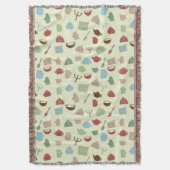 台所パターン スローブランケット (正面縦)