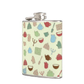 台所パターン フラスク (左)