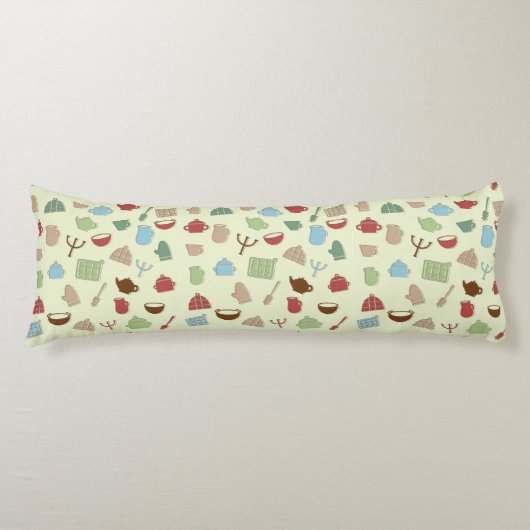 台所パターン ボディピロー (正面)