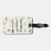 台所パターン ラゲッジタグ (裏面横)