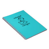 台所ミキサーによって集められるレシピジャーナル ノートブック (右側)