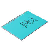 台所ミキサーによって集められるレシピジャーナル ノートブック (左側)