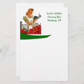 台所レシピの個人的な文房具EZ2Customize 便箋 (正面/裏面)