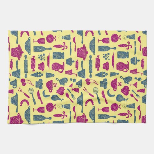 台所供給 キッチンタオル (横)