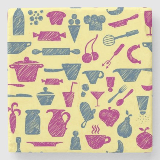 台所供給 ストーンコースター (正面)