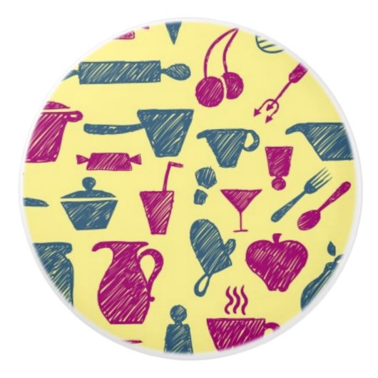 台所供給 セラミックノブ (正面)