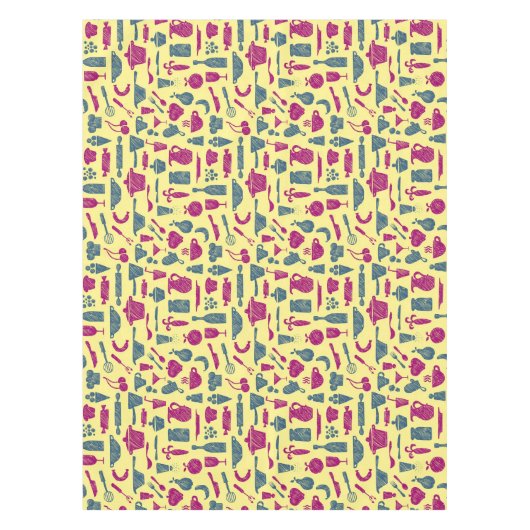 台所供給 テーブルクロス (正面)