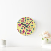 台所供給 ラウンド壁時計 (ホーム)