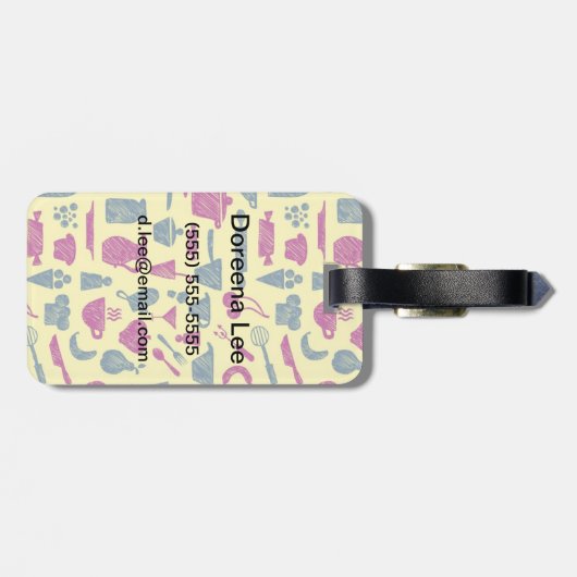 台所供給 ラゲッジタグ (裏面横)