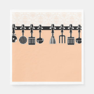 台所具付きレストランナプキン スタンダードランチョンナプキン