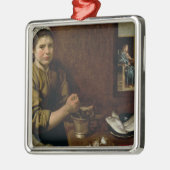 台所場面 メタルオーナメント (左)