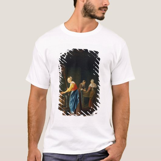 台所場面 Tシャツ (正面)